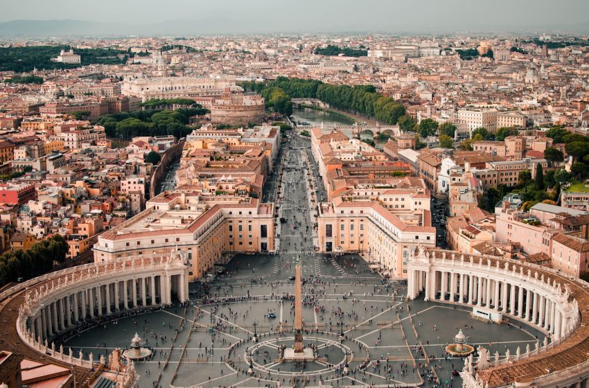 aerial photography of city